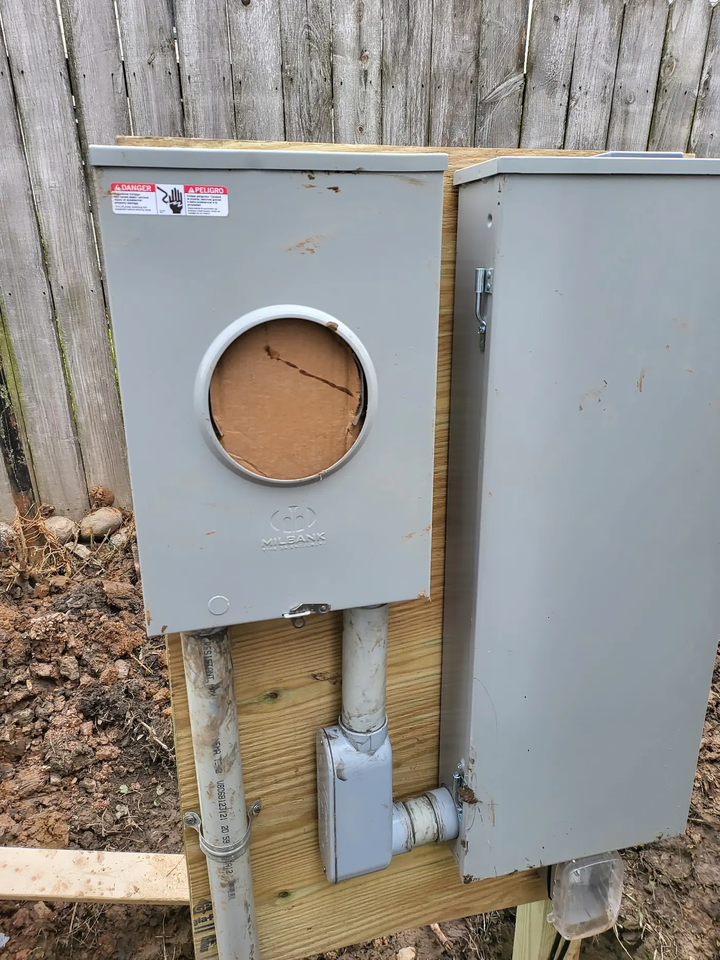 What to do when a storm tears the meter off your house