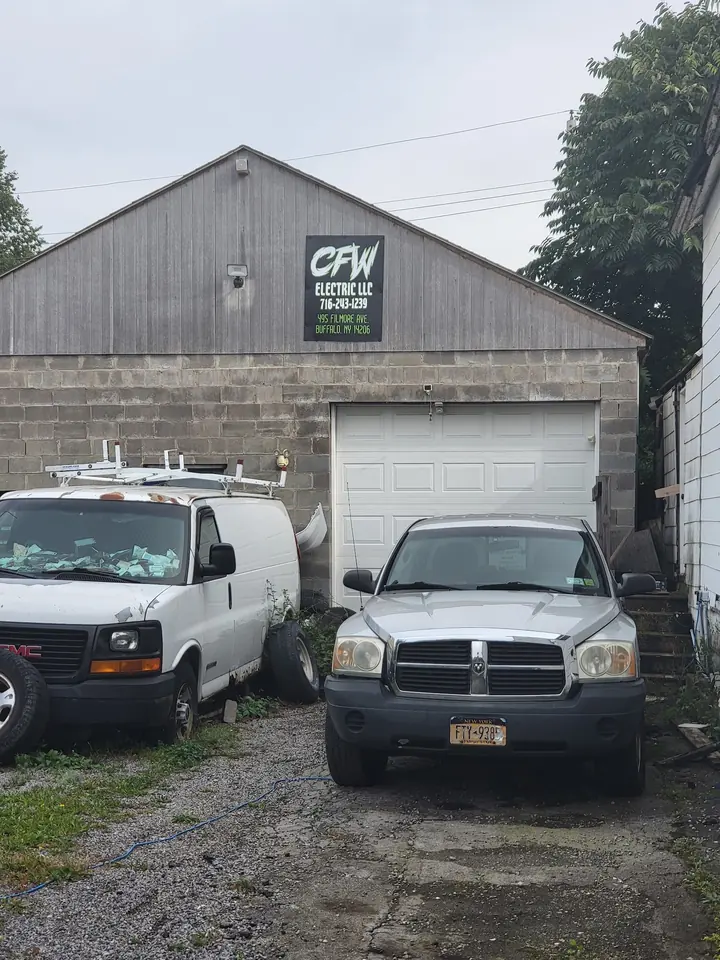 CFW Electric shop with work trucks
