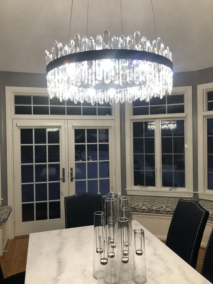 Dining room and foyer chandeliers, photo 3