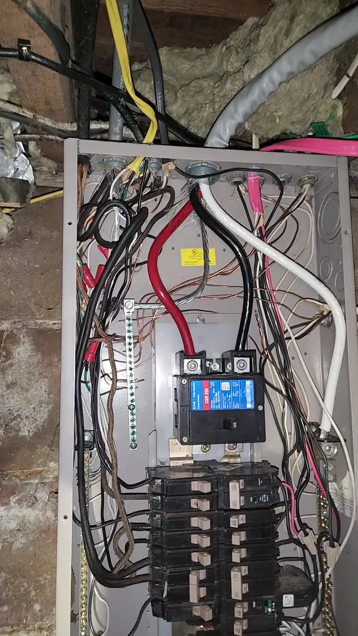 Panel replacement, before and after, photo 2